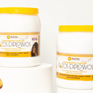 Bombonera Tratamiento Rizos Explosivos Menta Hair 2000ml.