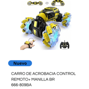 CARRO ACROBACIA CTRL LLANTA 360 666-809BA + MANILLA