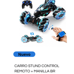 CARRO CONTROL 6 LLANTAS 666-822A