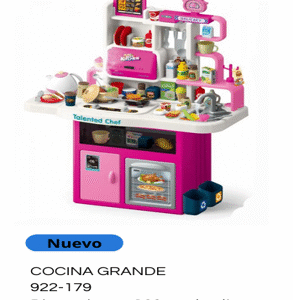 COCINA MODERNA 115 PCS ROSA 922-179