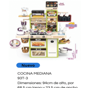 COCINA SET DREAM MULTIFUNCIONAL VERDE 93T-3