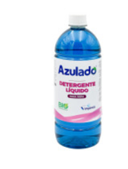 DETERGENTE LIQUIDO POR 1L ROPA  AZULADO