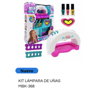 KIT LAMPARA DE UNAS MBK-368