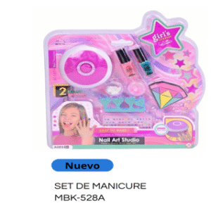 KIT MANICURE CON LAMPARA BLISTER MBK-528A