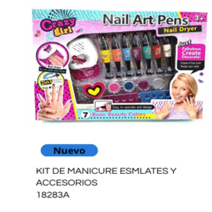 KIT NINA MANICURE + LAMPARA 18283A