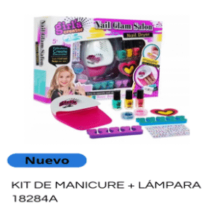 KIT NINA MANICURE + LAMPARA 18284A