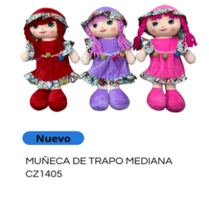 MUNECA DE TRAPO CZ1403 x 1UND