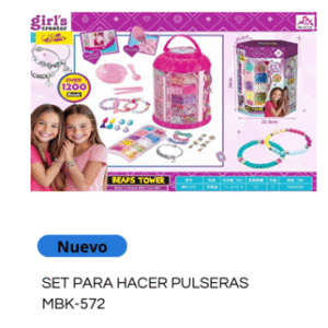 SET JOYERIA GIRLS 1200+ MBK-572