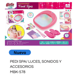 SPA DE UNAS INFANTIL BUBBLES MBK-578