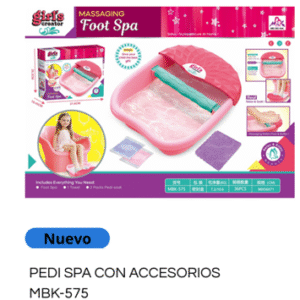SPA DE UNAS INFANTIL MASSAGING MBK-575