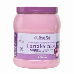BOMBONERA TRATAMIENTO ACONDICIONADOR FORTALECEDOR NUTRI OIL CON CEBOLLA, AJO Y BIOTINA 2000 ML